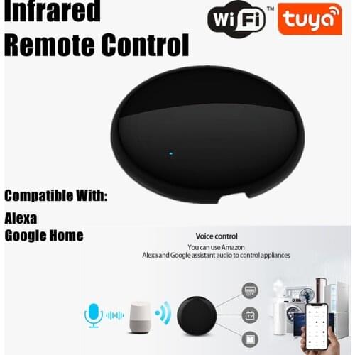 Tuya Smart IR WIFI Infrared Remote Control For Home Appliance With Temperature Humidity Sensor Compatible With Alexa Google Home