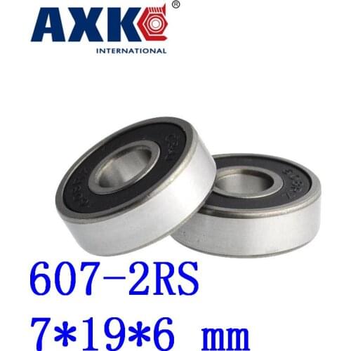 2021 50pcs/lot Factory Direct Sale 607 2rs 607-2rs 607rs R1970 180017 7*19*6 Mm High Quality Miniature Deep Groove Ball Bearing