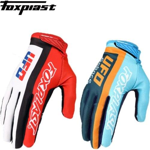2021 Foxplast wear-resistant cross-country motorcycle mountain bike riding gloves Drit Bike mens and womens ATV racing gloves