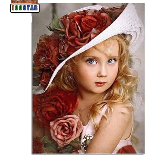 3D DIY Full Square/Round Diamond Painting Angel Baby Diamond Embroidery with Crystals Drawing Wall Decor Painting Custom Picture