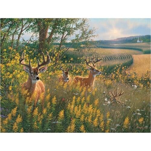 5D Diamond Painting deer picture of Rhinestone Art 3d Cross Stitch,deer Diamond embroidery mazayka diamond Sweet Home Decor