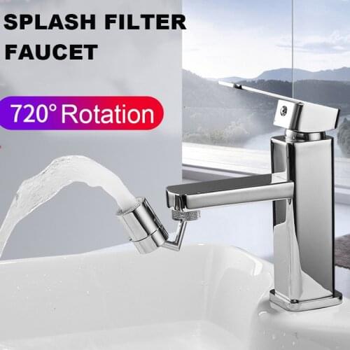720 Degree Swivel Sink Faucet Aerator Water Tap Adapter for Kitchen Bathroom Super Water Saving Tap Faucet Aerator Bubbler