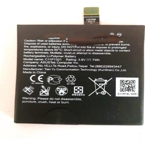 New original Real 1820mAh c11p1321 cell phone Battery For ASUS padfone E T008 A68M A68E A68S 4.7inch with repair tools