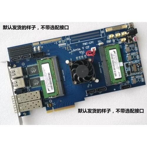 Altera Fpga Pcie Development Board ArriaV Development Board Intel Fpga Sfp Ethernet Srio