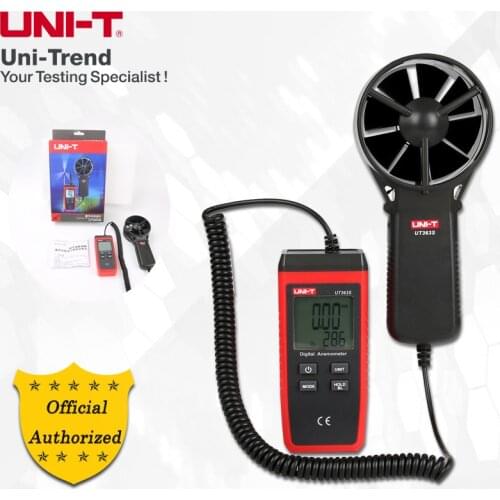 UNI-T UT363S Digital Anemometer; high precision anemometer, wind speed / air temperature tester