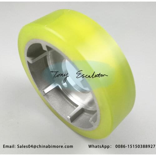 Escalator Parts handrail chain friction roller assembly steel roller for otis roller parts 131*30*44 roller