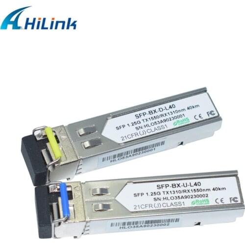 Hilinktech 3KM 1.25G BIDI SFP module 1310nm/1550nm with DDM/DOM function