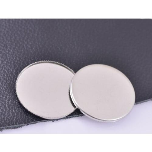 100 PCS 15mm 20mm 25mm 30mm Round Cabochon Base Stainless Steel Connectors Blanks Setting DIY Base Cameo For Jewelry Making