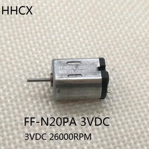 2PCS/LOT Brand new Mabuchi FF-N20PA micro DC motor N20 precious-metal brush 3VDC 26000RPM high speed motor