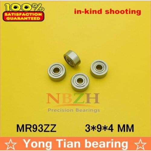 MR93 MR93ZZ MR93RS MR93-2Z MR93Z MR93-2RS SMR93ZZ ZZ RS RZ 2RZ Deep Groove Ball Bearings 3 x 9 x 4mm High Quality