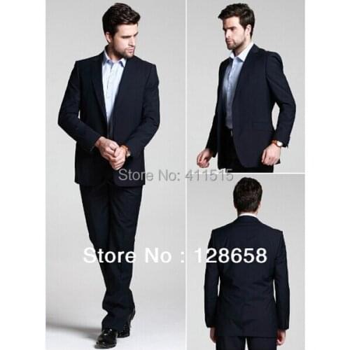 FREE shipping one buttons Business Suit/male suit/wedding suits slim fit fashion men/mens plus size