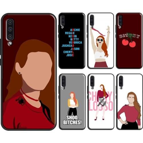 Riverdale TV Cheryl Blossom bitchy Soft Case For Samsung A21S A20e A10 A20 A40 A50 A70 A12 A52 A11 A31 A41 A51 A71 M31 Coque