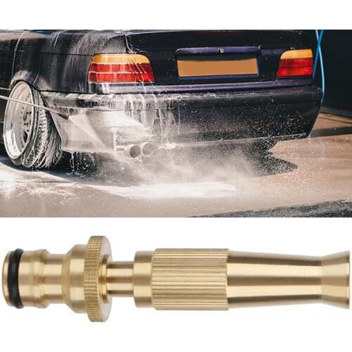 Garden Irrigation Spray Gun Adjustable Brass Sprinkler Garden Hose Sprinkler System Car Wash lawn Watering Water Gun
