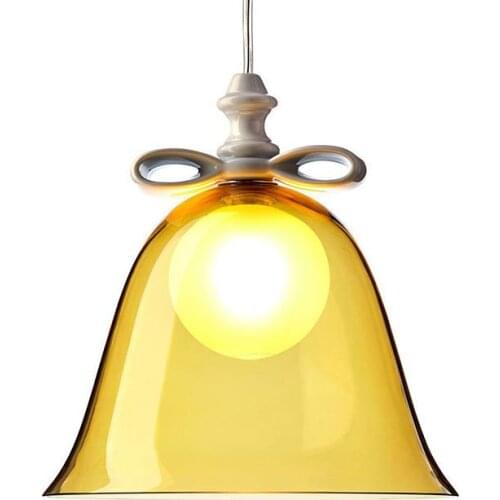 Nordic Postmodern Bedroom Glass Pendant Light Butterfly Child Room Single Restaurant Cafe Bar Hanging Light E27 hanging lamp
