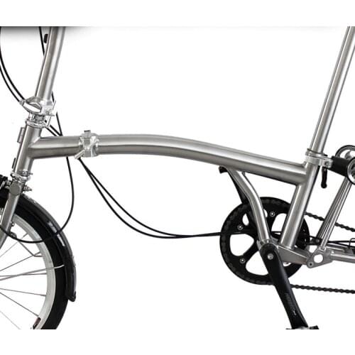 Titanium Folding Bike Frame for Brompton GR9 TI3AL2.5V