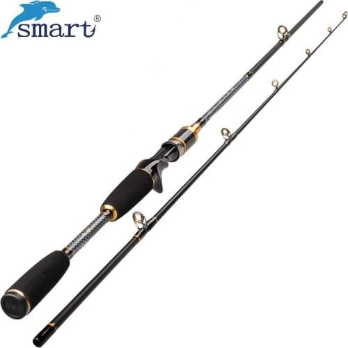 1.8m 2.1m 2.4m Bait Casting Rods 7-25g Lure Weight 2 Tips Carbon Lure Fishing Rod Carp Pole 10-20lb Line Weight Canne A Peche