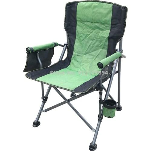 Outdoor folding chair art sketch painting fishing chair stool portable backrest thickened camping beach chair