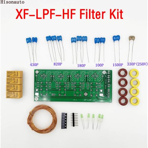 XF-LPF-HF filter kit short wave low pass filter 3.5MHz-30MHz