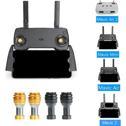 2Pcs Remote Control Thumb Rocker Joystick Rod for DJI Mavic Air 2/Mavic Mini Rocker Accessories Aluminum Alloy Joystick Protecto