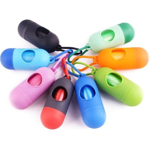 2020 New Poop Bags Set Pets Dogs Trash Cleaning Supplies Practical Pet Dog Poop Bag Dispenser Waste Garbage Holder Dispensers