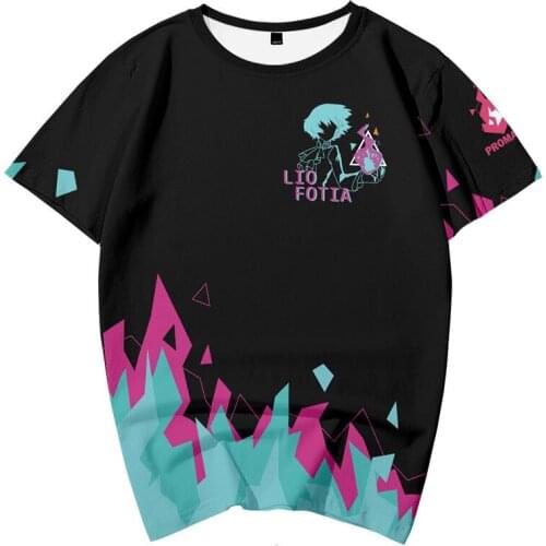 2021 PROMARE 3D Printed T-shirts Women/Men Fashion Summer Short Sleeve T shirts Casual Streetwear Clothes