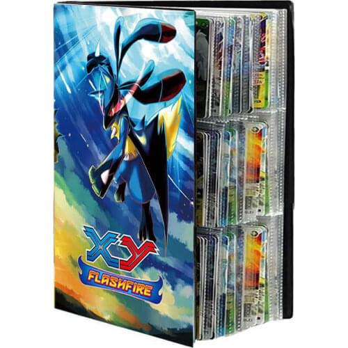 Pokemon Album Book New 9 Pocket Binder 432 Game Cards Map VMAX GX Card Holder Cartoon Anime Collection Folder Kid Cool Toy Gift