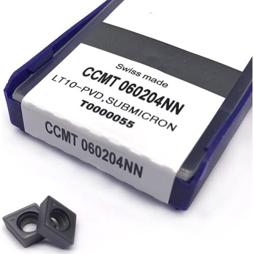 CCMT060204 NN LT10 CNC Blade Carbide Insert Carbide Insert Internal Turning Tool Machining Center