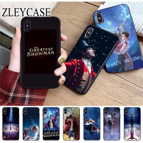 The Greatest Showman Black Soft silicone Phone Cover For iphone x 11 12pro max 5s 6splus 7 8plus xr xsmax SE 2020 12mini Cover