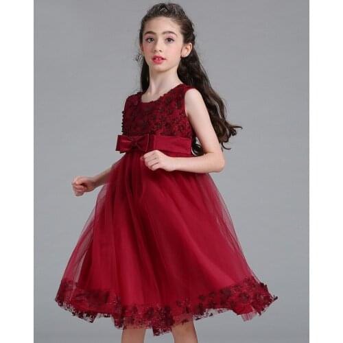 Toddler Clothing Christmas Girl Dress Summer Princess Wedding Party Christmas Dresses Sleeveless New Year for Girls Clothes