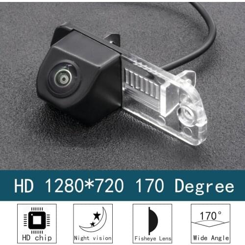 For Mercedes-Benz R63 AMG 2007 HD 1280*720 Fisheye Lens 170 Degree Starlight Night Vision Reversing Rear View Camera