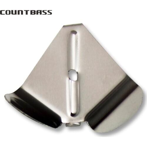 50pcs Buzzer Spinner Blades, Aluminium Delta blades for Buzzbaits Surface Fishing Lures Tackle Craft Lure Components