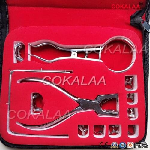 Teeth Care Dental Dam Perforator Dental Dam Hole Puncher Dental Rubber Dam Puncher For Dental Lab