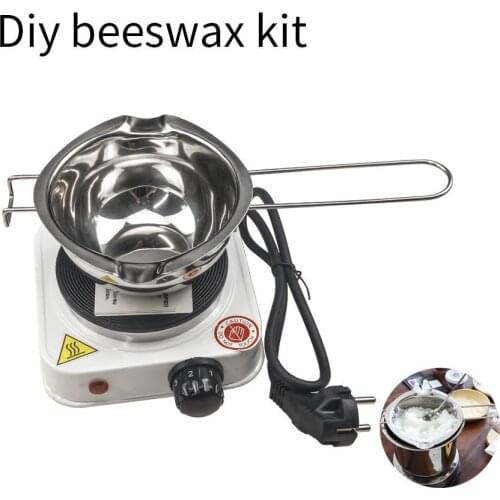 Beeswax Melting Kit Wax Pot Handmade Scented Candle DIY Material Warmer Heater Melter Waxing Kits Heating Candle Making Tools