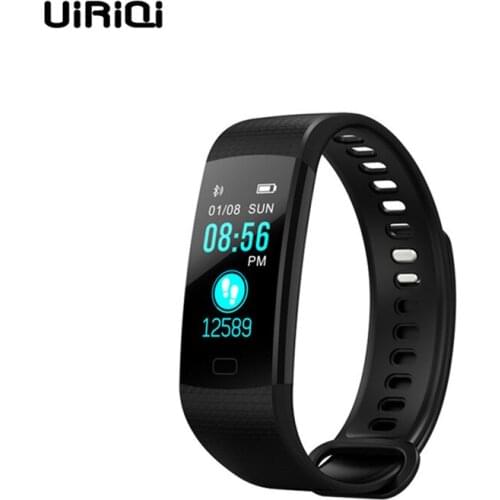 UiRiQi Bluetooth Bracelet Spots Fitness Tracker Heart Rate Monitor Smart Bracelet Activity Tracker For Android iOS Mobile Phones