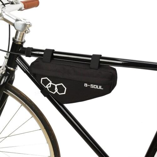 Waterproof Bike Triangle Bag Bicycle Front Frame Bag Cycling Top Tube Bag Water Bottle Pocket Bicycle Phone Bag Triangle Pouch