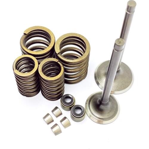 Intake exhaust Valve Spring Seal Cotter KIT For Yamaha Bear Tracker Moto-4 Timberwolf YFM250