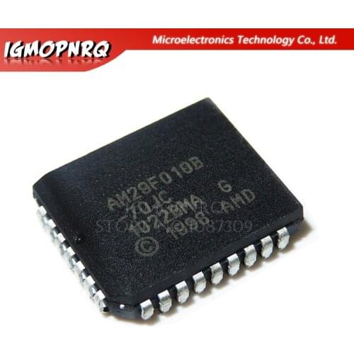 10pcs AM29F010B-70JC AM29F010B AM29F010 29F010 PLCC32 new original
