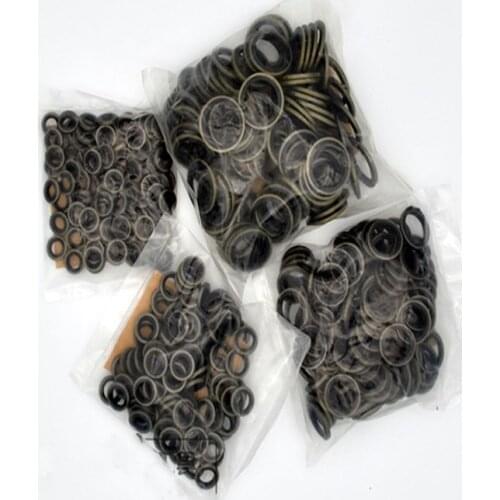 100pcs Diesel Common Rai Injector Nozzle Seal Rubber Washer O Ring Adjusting Gaskets M6-M18