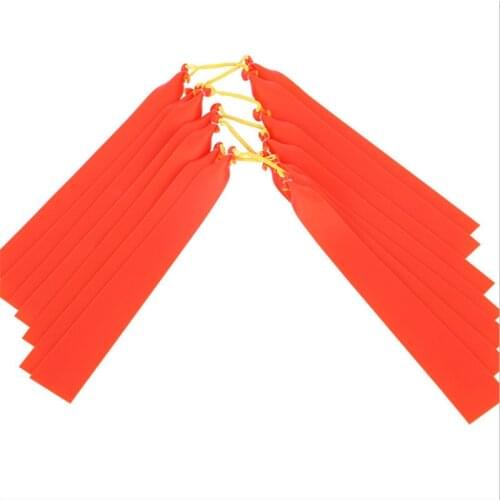 6pcs rubber band fishing slingshot shooting fish outdoor hunting strong traditional natural rubber band shot fish accessories