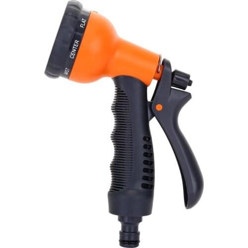 8 Pattern Garden Water Gun Hose Nozzle Mutifunctional Household Car Washing Yard Water Sprayer Pipe Tube Nozzle Sprinkle Tools
