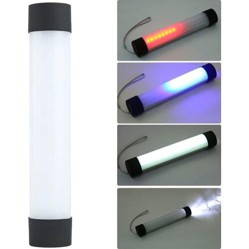 Anjoet USB Rechargeable work light Flashlight Power Bank Charging Torch 4-Modes LED Light with Strong Magnet Tail Rope+USB Cable