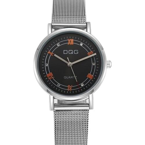 Womens Watches New Famous Luxury Brands Women Watch Fashion Rhinestone Silver Mesh Belt Quartz Ladies Wristwatches Reloj Mujer