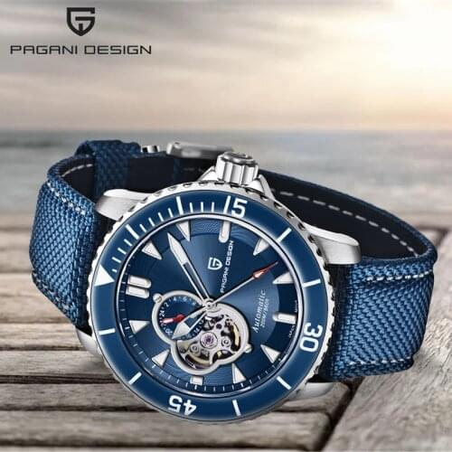 PAGANI DESIGN Automatic Watches Top Luxury Brands Mens Watch Sports Men Mechanical Wristwatches Shockproof Relogio Masculino