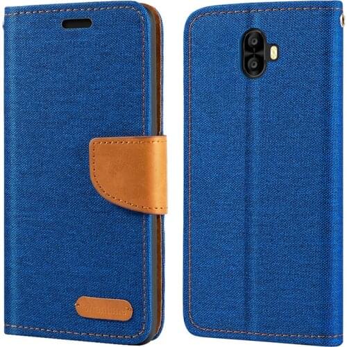 Oxford Leather Wallet Case For Oukitel K8000 With Soft TPU Back Cover Magnet Flip Case For Oukitel K8000