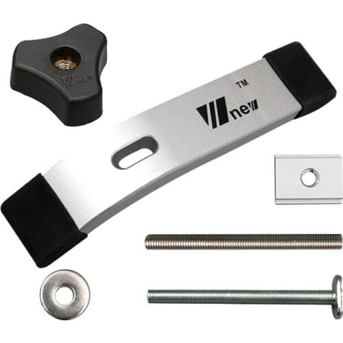 Woodworking Ruter Table T Track Metal Quick Acting Hold Down Clamp Set for T-Slot T-Track Woodworking Tool Accessories