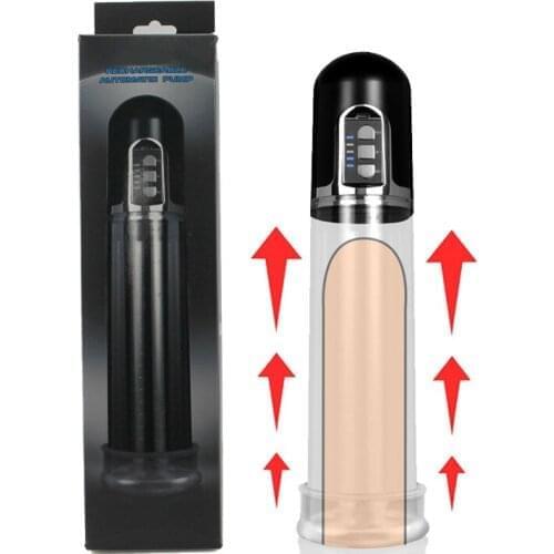 Electric Penis Pump Sex Toys for Men USB Charging Automatic Penis Extender Vacuum Pump Penile Enlarger Erection Male Masturbator
