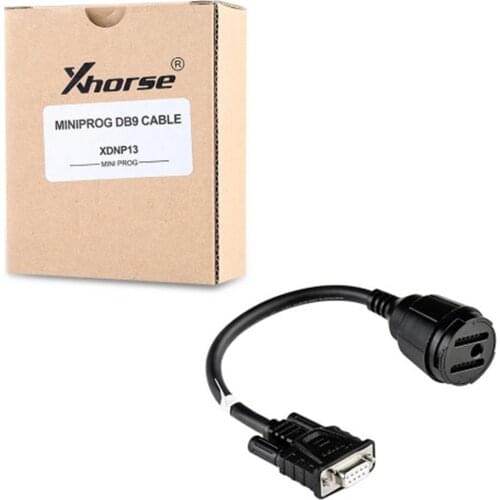 XHORSE XDNP13 DB9 Cable Work with Mini Prog Programmer
