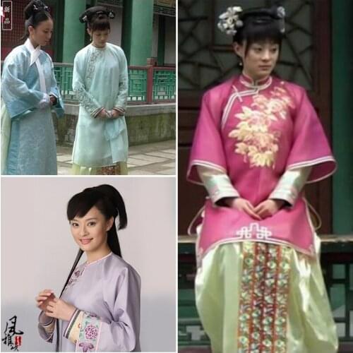 Young ZhenHuan WanPing Costume TV Play Legend of Zhenhuan Qing Dynasty Folk Miss Costume before Entering Palace