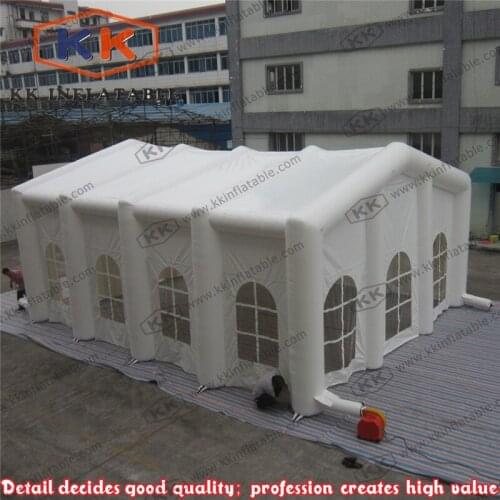 KK Inflatable Tent For Promotion,PVC Outdoor white Giant inflatable marquee for party and events