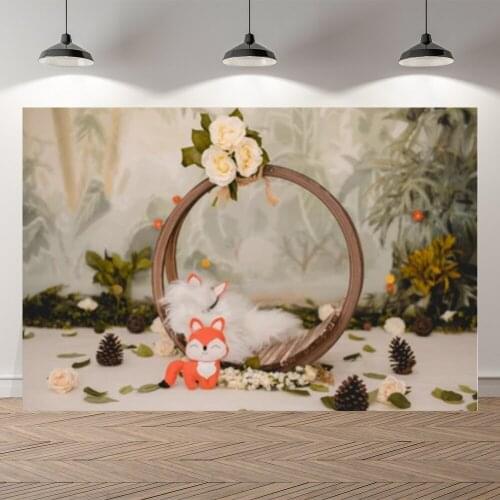 Neoback Photo Backdrops Safari Animal Kids Party Poster Birthday Professional Studio Portrait Photographic Backgrounds Photocall